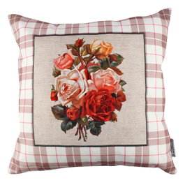 Aberto Design Cojín Multicolor 43 x 43 cm